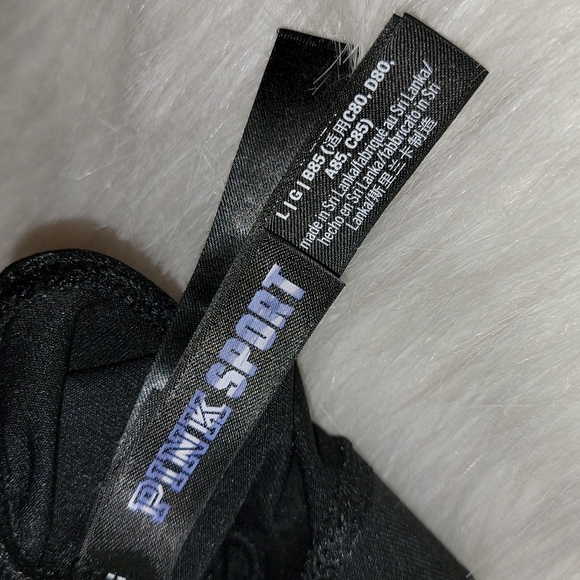 NWOT One shoulder Victoria's secret PINK sport bra - Picture 3 of 8
